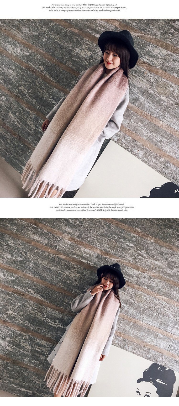 2022 NEW Fashion Cashmere Women Plaid Scarf Winter Warm Shawl and Wrap Bandana Pashmina Long Tassel Female Foulard Thick Blanket