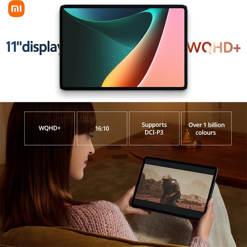 Global Version Xiaomi Pad 5 6GB+128GB / 6GB+256GB 11'' WQHD+ 120Hz Display Snapdragon 860 4 Stereo Speakers 8720mAh MI tablet 5 Global Version Xiaomi Pad 5 6GB+128GB / 6GB+256GB 11'' WQHD+ 120Hz Display Snapdragon 860 4 Stereo Speakers 8720mAh MI tablet 5