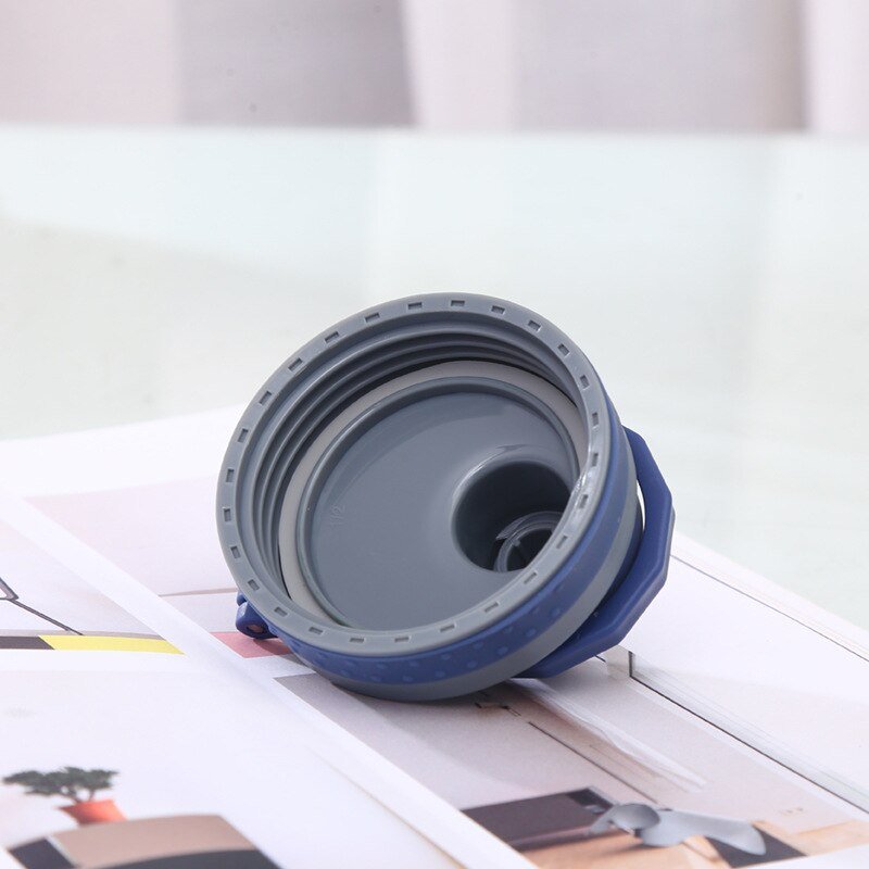 530/750/100Ml Thermos Mug With Straw Stainless Steel Thermal Insulation Straight Cup Thermal Water Bottle Tumbler Thermocup 1pcS