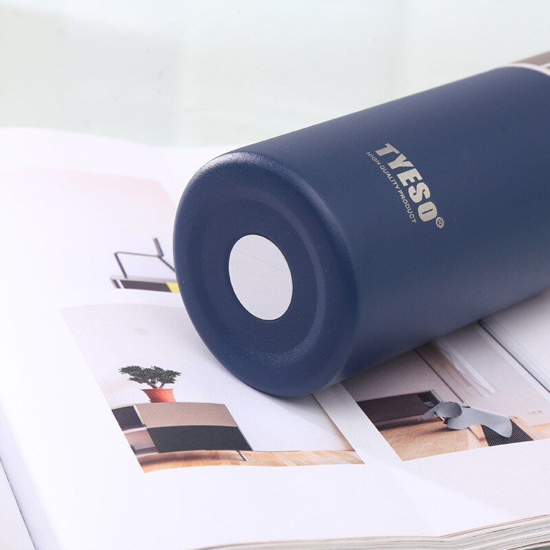 530/750/100Ml Thermos Mug With Straw Stainless Steel Thermal Insulation Straight Cup Thermal Water Bottle Tumbler Thermocup 1pcS