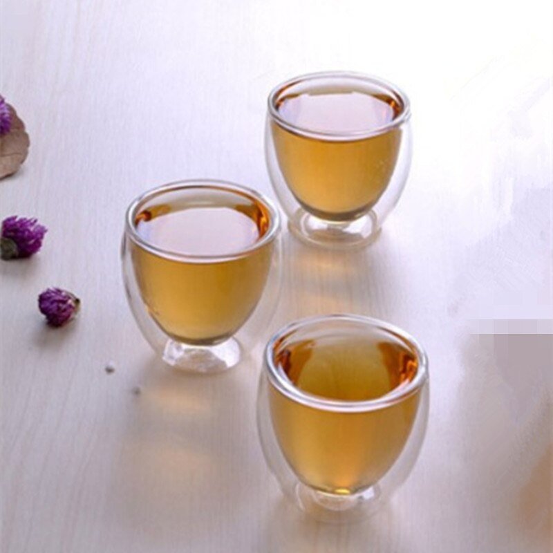 Double Wall Glass Clear Handmade Heat Resistant Tea Drink Cups Healthy Drink Mug Coffee Cups Insulated Shot Glass Double Wall Glass Clear Handmade Heat Resistant Tea Drink Cups Healthy Drink Mug Coffee Cups Insulated Shot Glass