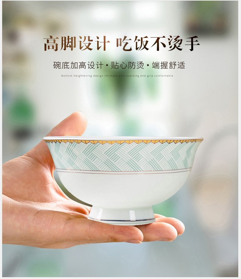 Fancy Food Luxury Table Dinner Plates Set Ceramic Kitchen Charger Plates Sets Dinnerware Full Dishes Vajillas Cookware Set