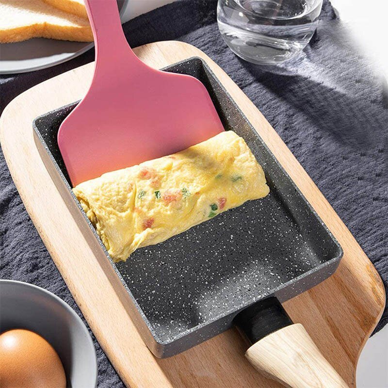 Walfos Frying Pan Tamagoyaki Omelette Black Non-Stick Pan Fry Egg Pan Pancake Kitchen Pot Maker Breakfast Pot Mini Cook Walfos Frying Pan Tamagoyaki Omelette Black Non-Stick Pan Fry Egg Pan Pancake Kitchen Pot Maker Breakfast Pot Mini Cook