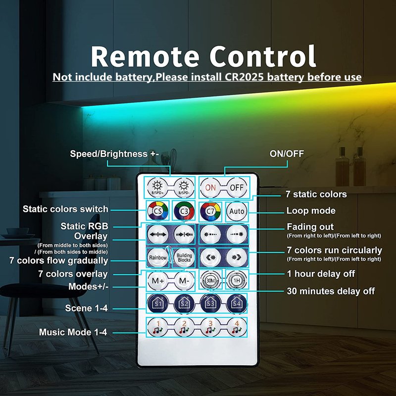 LED Strip 1m-30m RGBIC WS2812b Bluetooth App Control Chasing Effect Lights Flexible Tape Diode Ribbon TV BackLight Room Decorate LED Strip 1m-30m RGBIC WS2812b Bluetooth App Control Chasing Effect Lights Flexible Tape Diode Ribbon TV BackLight Room Decorate