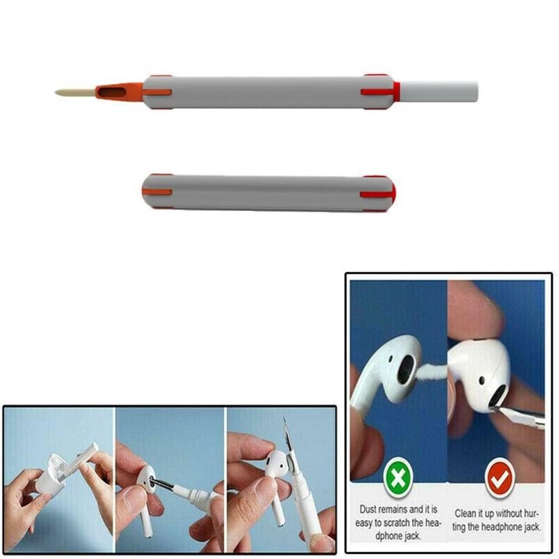 Bluetooth Earbuds Cleaner Pen Earphones Cleaner Suitable For Airpods Headset Keyboard Phone And Camera Lens Cleaning Brush Bluetooth Earbuds Cleaner Pen Earphones Cleaner Suitable For Airpods Headset Keyboard Phone And Camera Lens Cleaning Brush