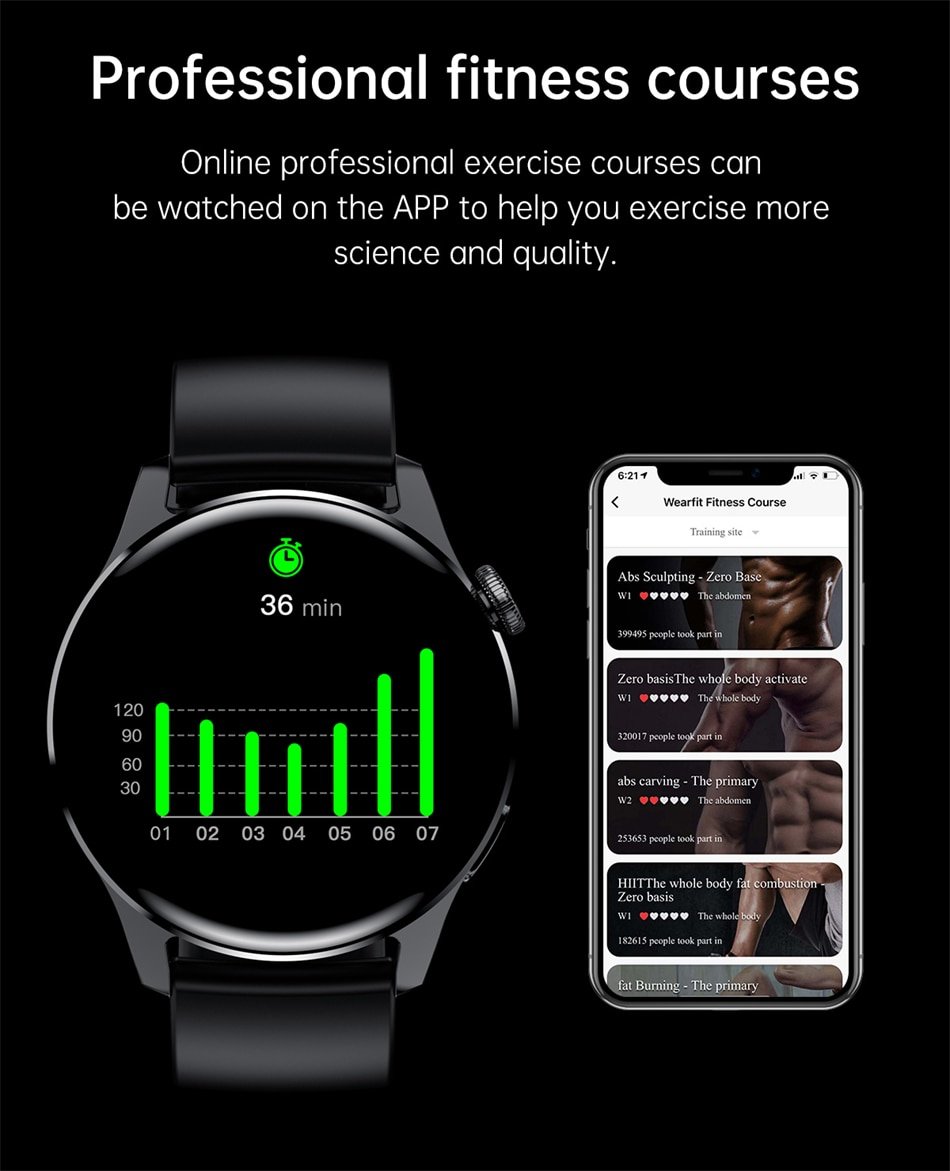 2022 New For HUAWEI Smart Watch Men Waterproof Sport Fitness Tracker Multifunction Bluetooth Call Smartwatch Man For Android IOS 2022 New For HUAWEI Smart Watch Men Waterproof Sport Fitness Tracker Multifunction Bluetooth Call Smartwatch Man For Android IOS