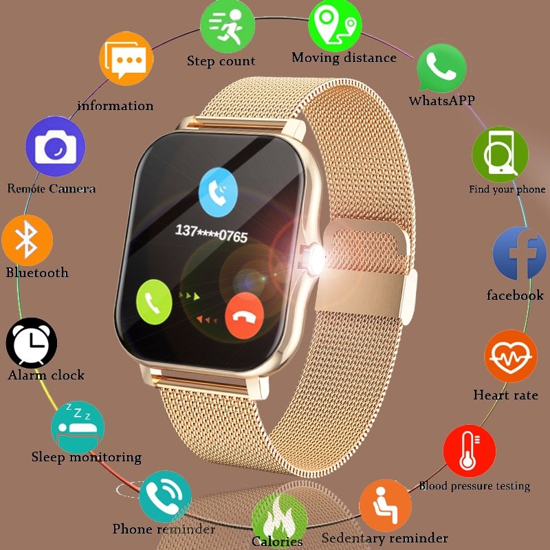 2022 New Women Smart Watch Men 1.69" Color Screen Full Touch Fitness Tracker Bluetooth Call Smart Clock Ladies Smartwatch Women 2022 New Women Smart Watch Men 1.69" Color Screen Full Touch Fitness Tracker Bluetooth Call Smart Clock Ladies Smartwatch Women