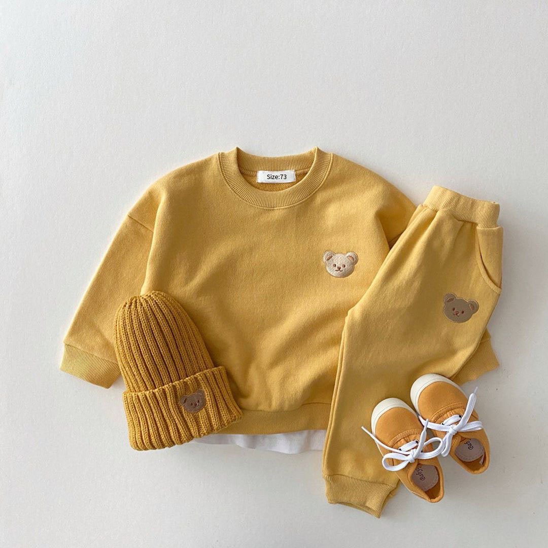 Fashion Toddler Baby Boys Girl Fall Clothes Sets Baby Girl Clothing Set Kids Sports Bear Sweatshirt Pants 2Pcs Suits Outfits Fashion Toddler Baby Boys Girl Fall Clothes Sets Baby Girl Clothing Set Kids Sports Bear Sweatshirt Pants 2Pcs Suits Outfits