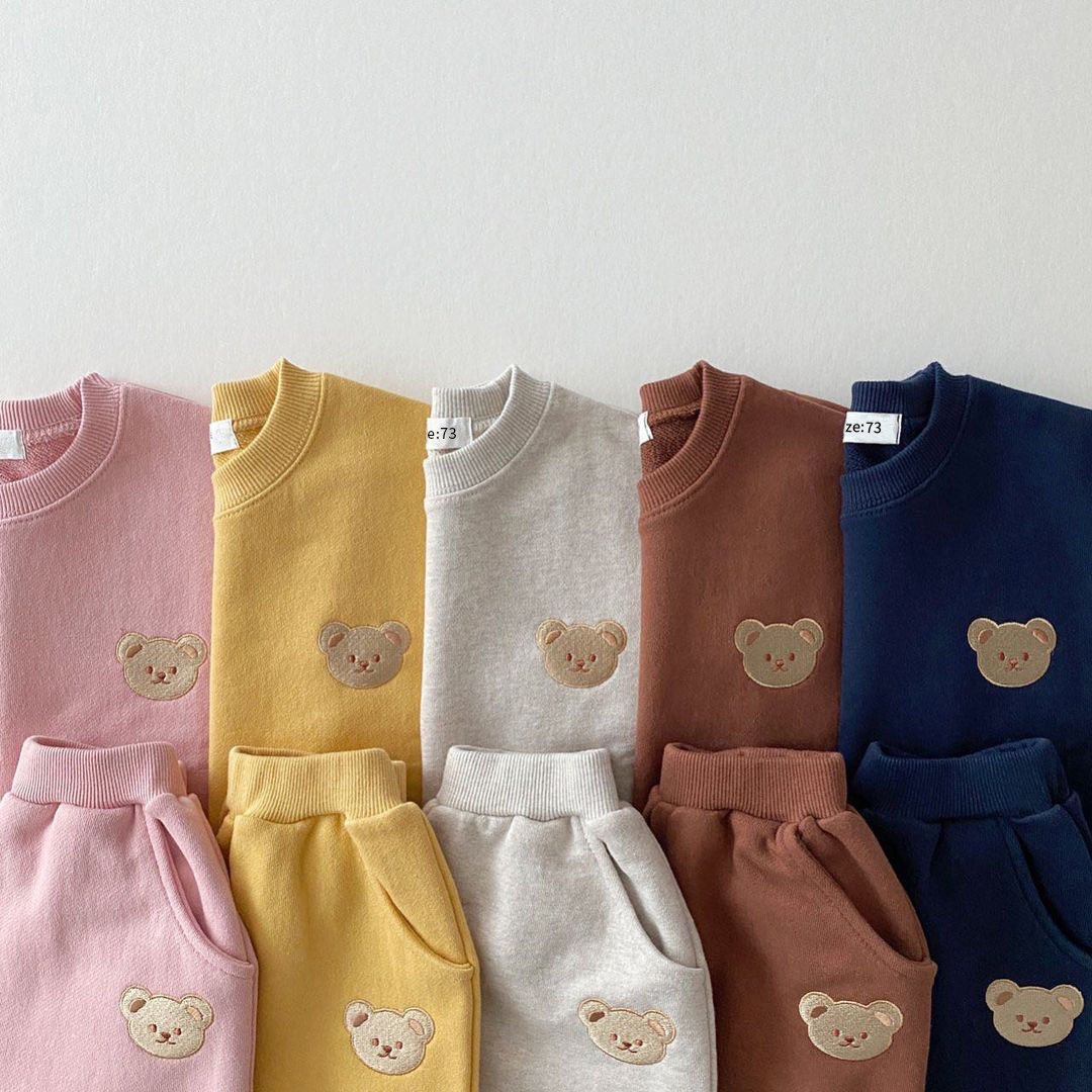 Fashion Toddler Baby Boys Girl Fall Clothes Sets Baby Girl Clothing Set Kids Sports Bear Sweatshirt Pants 2Pcs Suits Outfits Fashion Toddler Baby Boys Girl Fall Clothes Sets Baby Girl Clothing Set Kids Sports Bear Sweatshirt Pants 2Pcs Suits Outfits