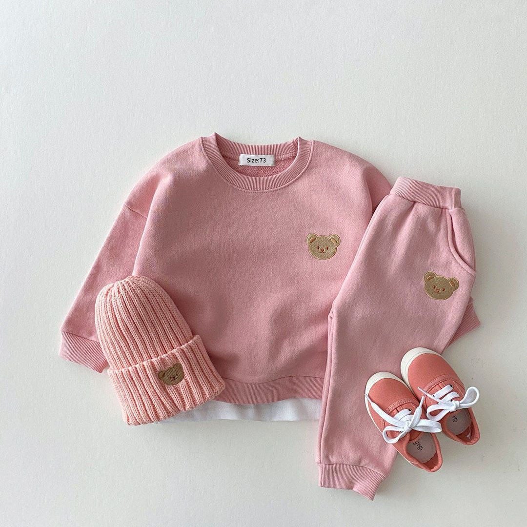 Fashion Toddler Baby Boys Girl Fall Clothes Sets Baby Girl Clothing Set Kids Sports Bear Sweatshirt Pants 2Pcs Suits Outfits Fashion Toddler Baby Boys Girl Fall Clothes Sets Baby Girl Clothing Set Kids Sports Bear Sweatshirt Pants 2Pcs Suits Outfits