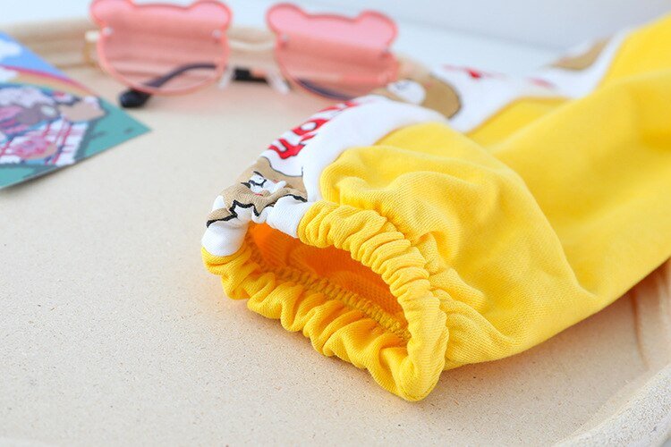 Children's clothing baby long sleeve two piece set 1-4 year old girl spring and autumn new cartoon leisure sports suit