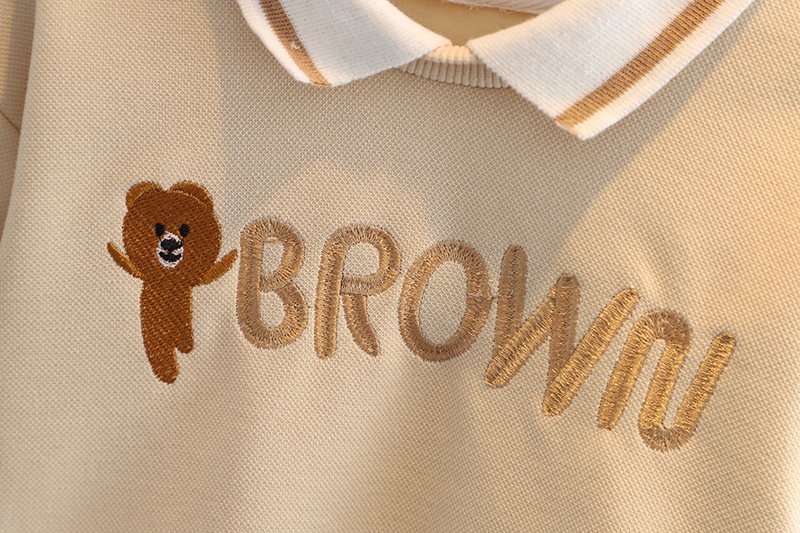 Children's clothing baby long sleeve two piece set 1-4 year old girl spring and autumn new cartoon leisure sports suit