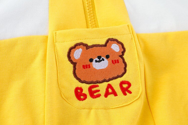 Children's clothing baby long sleeve two piece set 1-4 year old girl spring and autumn new cartoon leisure sports suit