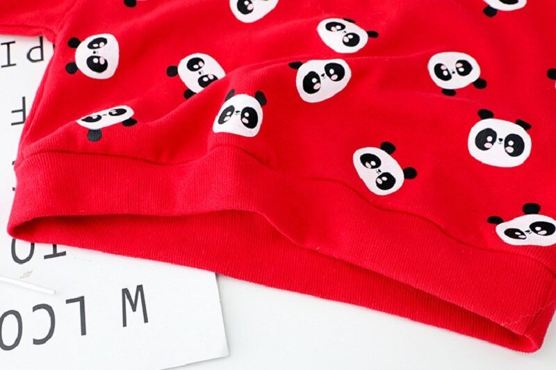 Children's clothing baby long sleeve two piece set 1-4 year old girl spring and autumn new cartoon leisure sports suit