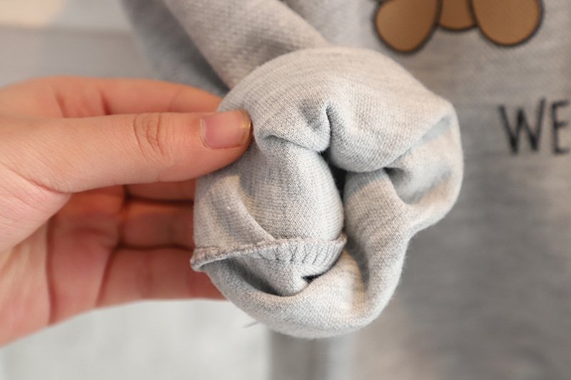 Children's clothing baby long sleeve two piece set 1-4 year old girl spring and autumn new cartoon leisure sports suit