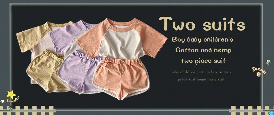 Children's clothing baby long sleeve two piece set 1-4 year old girl spring and autumn new cartoon leisure sports suit