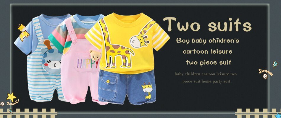 Children's clothing baby long sleeve two piece set 1-4 year old girl spring and autumn new cartoon leisure sports suit