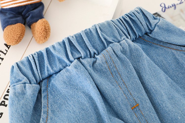 Children's clothing baby long sleeve two piece set 1-4 year old girl spring and autumn new cartoon leisure sports suit