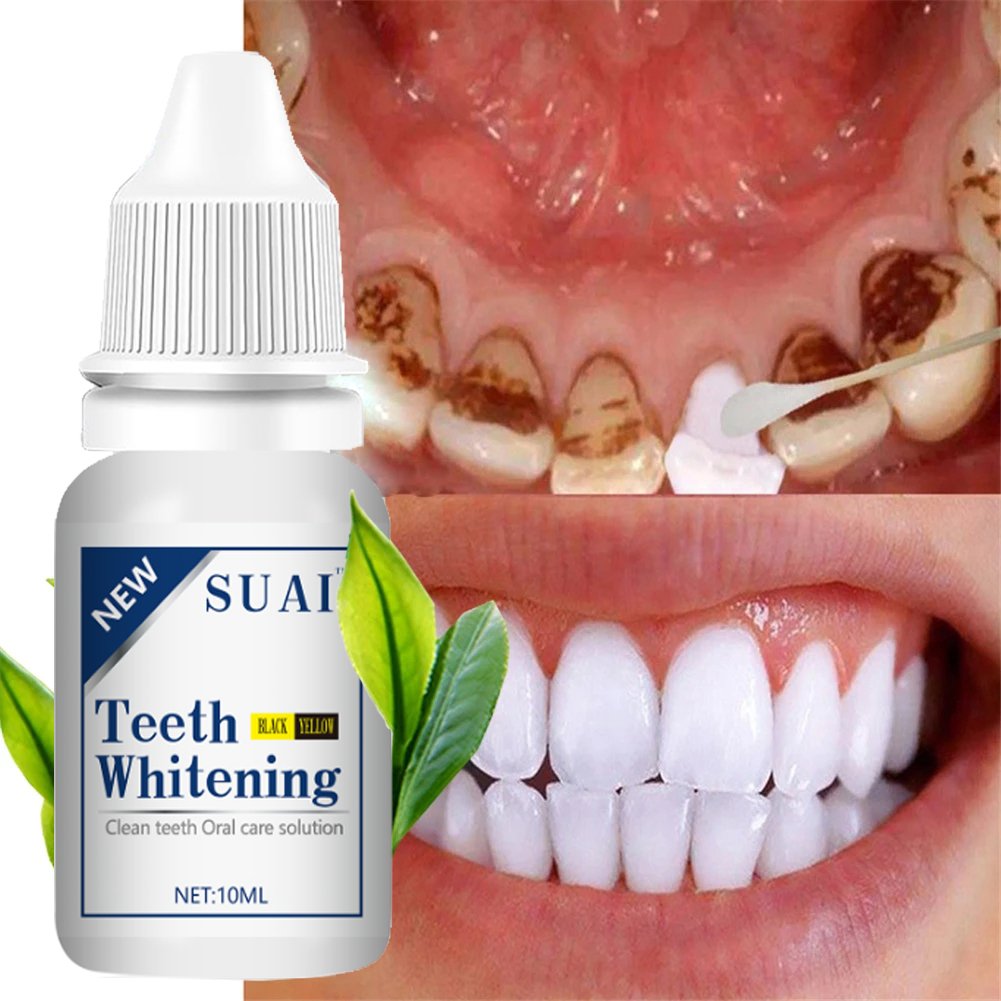 SUAI Teeth Whitening Essence Kit Dental Teeth Whitener Bleach Powder Oral Hygiene Dental Tools Remove Plaque Stains Fresh Breath SUAI Teeth Whitening Essence Kit Dental Teeth Whitener Bleach Powder Oral Hygiene Dental Tools Remove Plaque Stains Fresh Breath