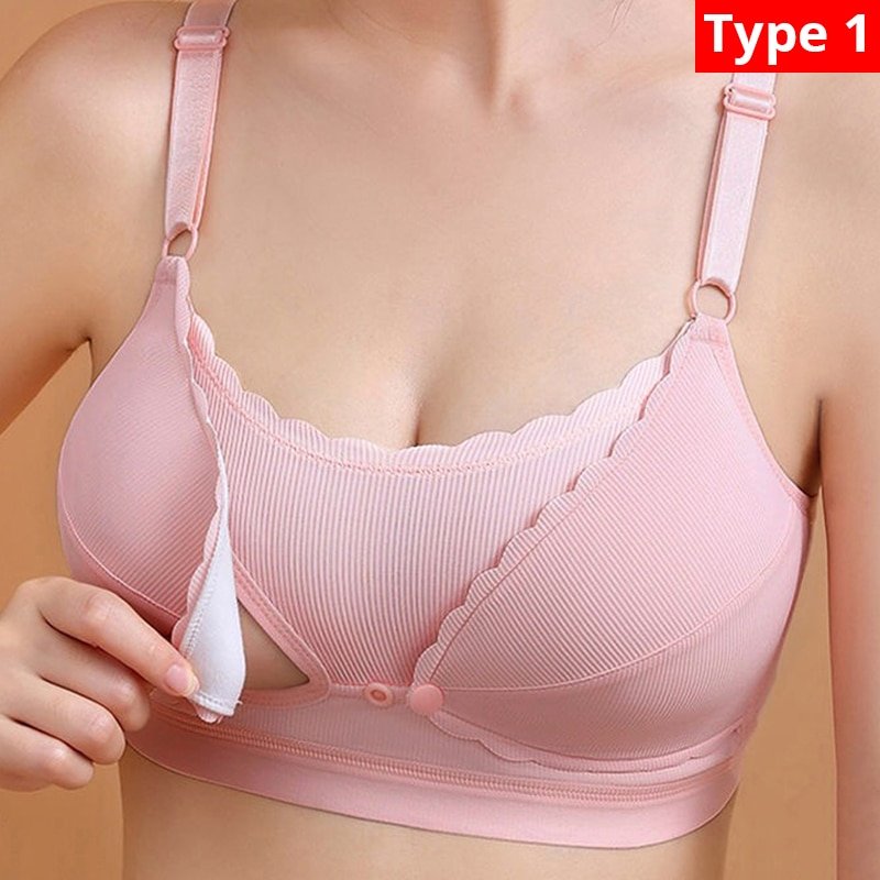 CXZD Breastfeeding Bras Maternity Nursing Bra for Feeding Nursing Underwear Clothes for Pregnant Women Wirefree Breathable Bra CXZD Breastfeeding Bras Maternity Nursing Bra for Feeding Nursing Underwear Clothes for Pregnant Women Wirefree Breathable Bra