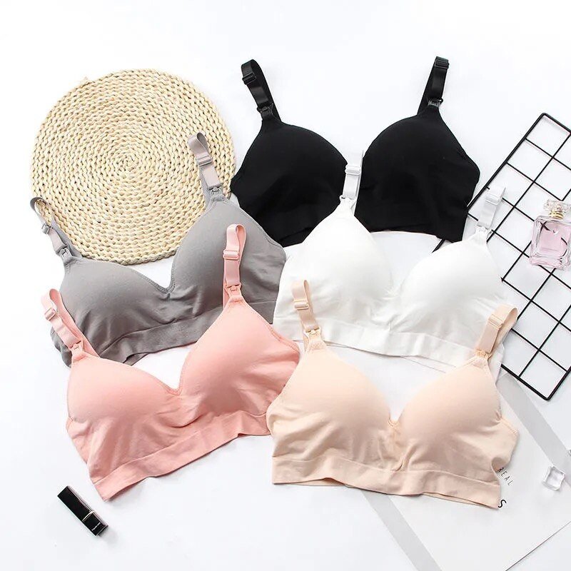 CXZD Breastfeeding Bra Pregnancy Clothes Maternity Nursing Bra Feeding Bra for Soutien Gorge Allaitement Pregnant Women CXZD Breastfeeding Bra Pregnancy Clothes Maternity Nursing Bra Feeding Bra for Soutien Gorge Allaitement Pregnant Women