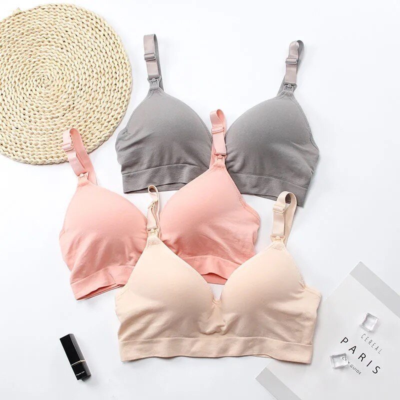 CXZD Breastfeeding Bra Pregnancy Clothes Maternity Nursing Bra Feeding Bra for Soutien Gorge Allaitement Pregnant Women CXZD Breastfeeding Bra Pregnancy Clothes Maternity Nursing Bra Feeding Bra for Soutien Gorge Allaitement Pregnant Women