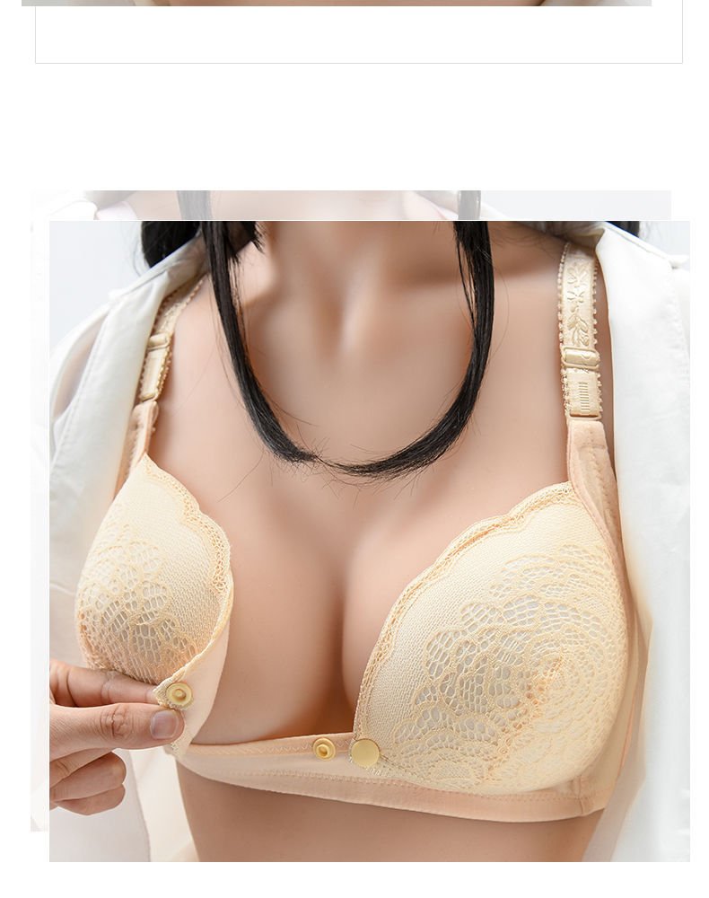 Maternity Bra Wire Free Front Closure Breastfeeding Nursing Bra Pregnant Women Sleeping Bras Soutien Gorge Allaitement Underwear