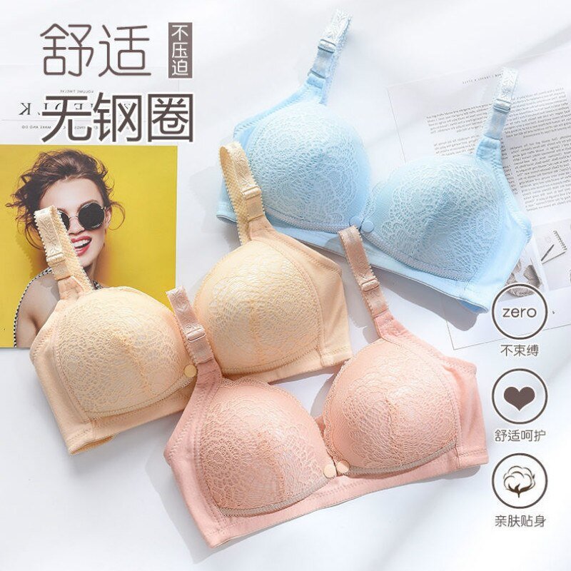 Maternity Bra Wire Free Front Closure Breastfeeding Nursing Bra Pregnant Women Sleeping Bras Soutien Gorge Allaitement Underwear