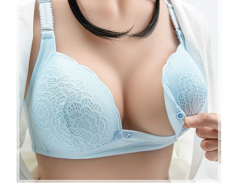 Maternity Bra Wire Free Front Closure Breastfeeding Nursing Bra Pregnant Women Sleeping Bras Soutien Gorge Allaitement Underwear