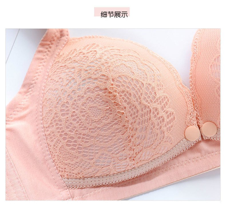 Maternity Bra Wire Free Front Closure Breastfeeding Nursing Bra Pregnant Women Sleeping Bras Soutien Gorge Allaitement Underwear