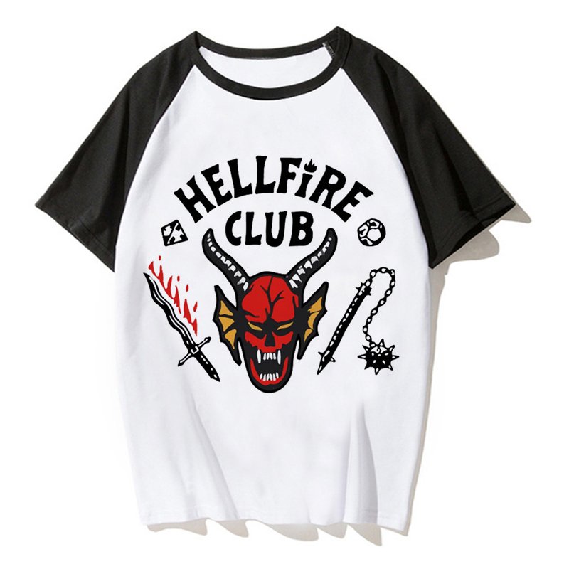 Stranger Things 4 T Shirt Women/Men T-shirt Aesthetic Graphic Hellfire Club Tshirts Unisex Funny Tee Shirt Eleven Tops Summer