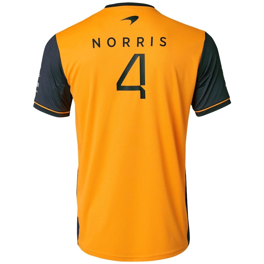 New F1 McLaren T-Shirts Formula One Team Lando Norris Racing Car 3D Print Men Women Fashion O-Neck T Shirt Kids Tees Tops Jersey