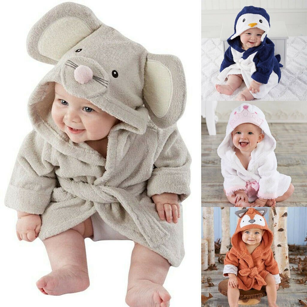 Lovely Baby Girls Cartoon Hooded Bathrobe Child Toddler Bathing Towel Robe Cute Winter Baby Clothing Sleepwear Lovely Baby Girls Cartoon Hooded Bathrobe Child Toddler Bathing Towel Robe Cute Winter Baby Clothing Sleepwear