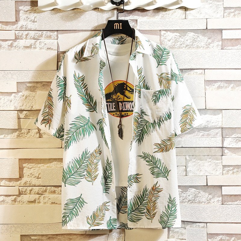 Men's Summer Vibes Print Shirt
