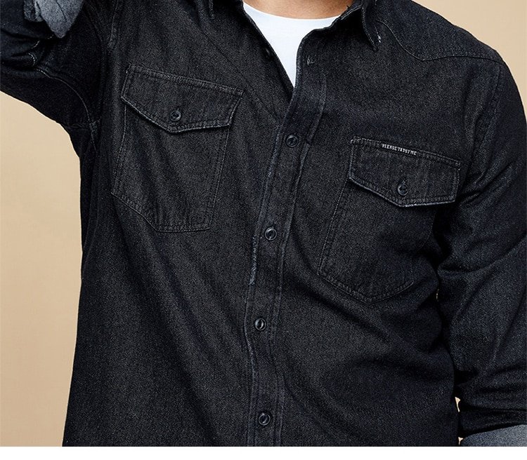 Men's Cotton Denim Shirt Men's Cotton Denim Shirt