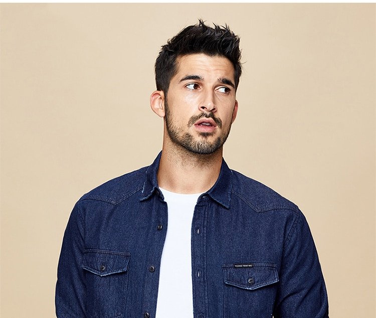 Men's Cotton Denim Shirt Men's Cotton Denim Shirt