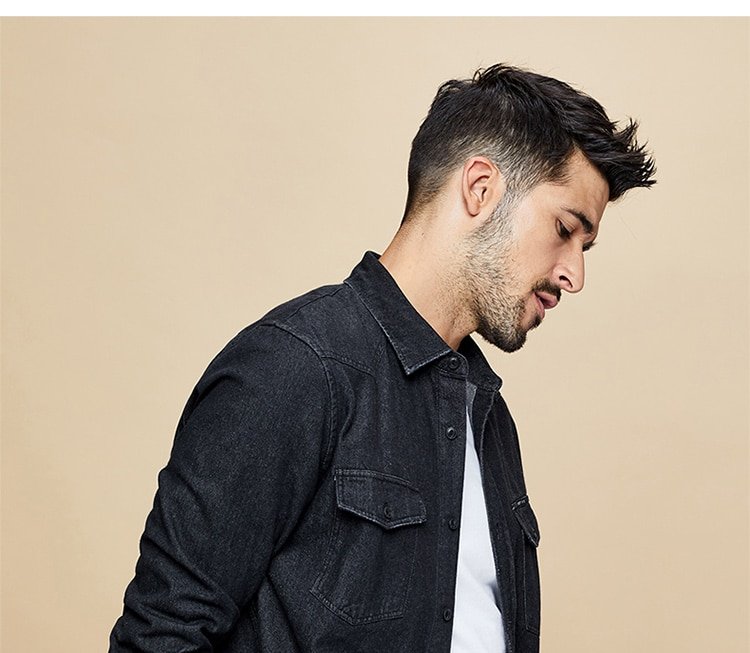 Men's Cotton Denim Shirt Men's Cotton Denim Shirt