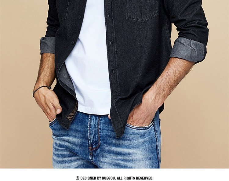 Men's Cotton Denim Shirt Men's Cotton Denim Shirt
