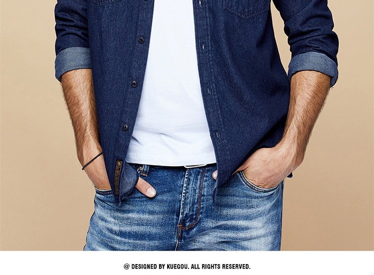 Men's Cotton Denim Shirt Men's Cotton Denim Shirt