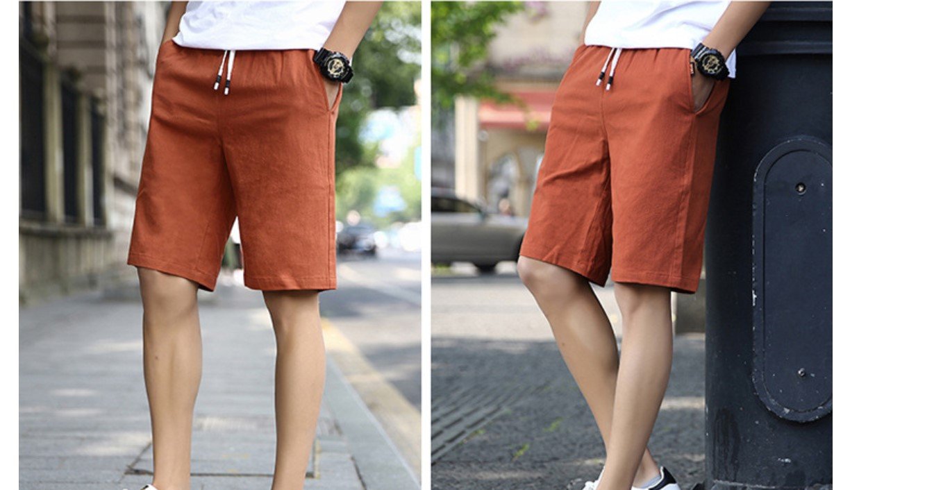 Men's Linen Shorts