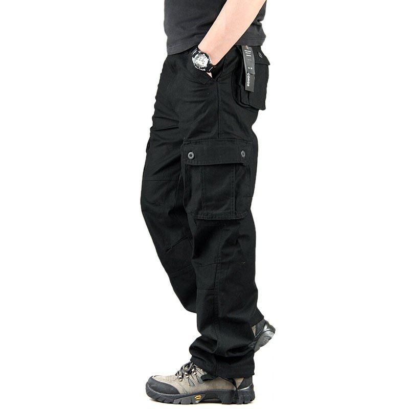 Men's Casual Cotton Cargo Pants