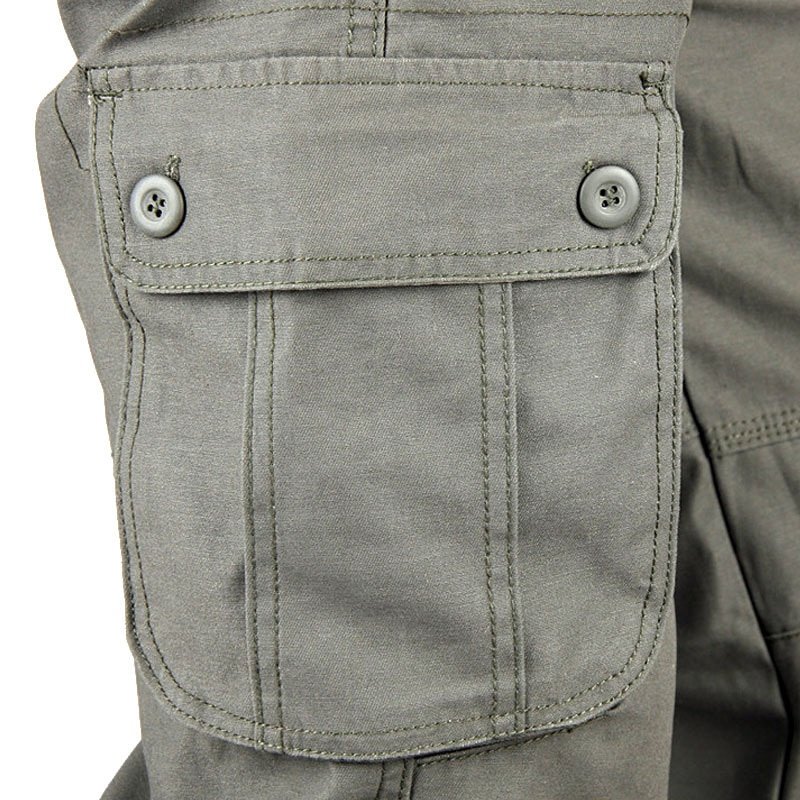 Men's Casual Cotton Cargo Pants