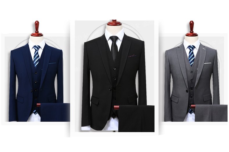 Men's Fashion Slim Fitted Suit Men's Fashion Slim Fitted Suit