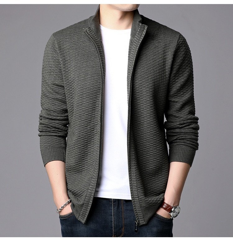 Comfortable Knitted Cardigan for Men