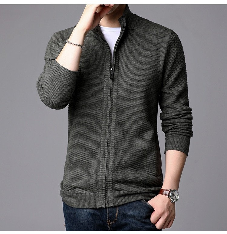Comfortable Knitted Cardigan for Men