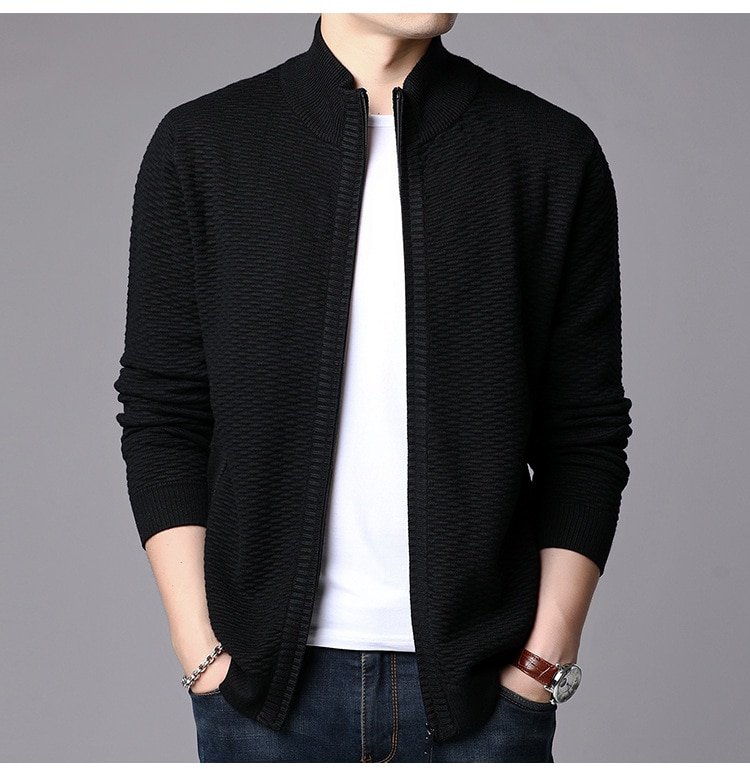 Comfortable Knitted Cardigan for Men