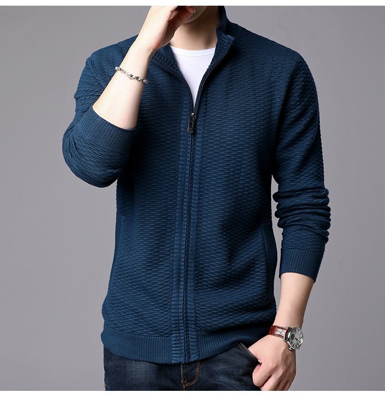 Comfortable Knitted Cardigan for Men