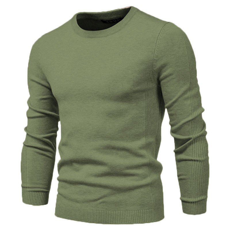 Men's O-Neck Long Sleeved Warm Sweater Men's O-Neck Long Sleeved Warm Sweater
