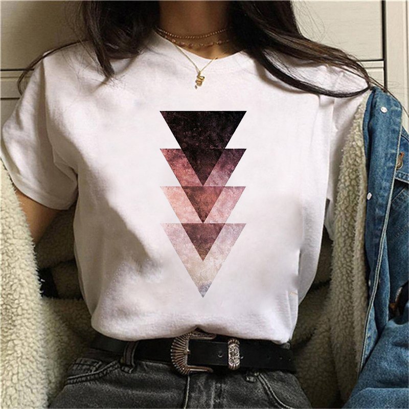 Women's Geometry Printed T-Shirt