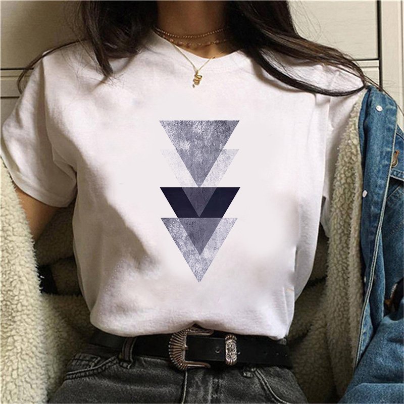 Women's Geometry Printed T-Shirt